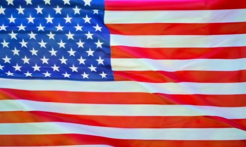American Flag Fluttering FREE Stock Photo, American,  flag,  USA picture