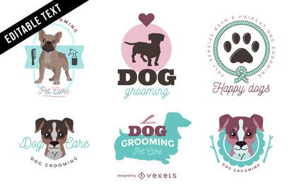 Free Canine Care Logo Collection stock image to download Canine Care Logo Collection FREE Stock Clipart, dog, logo, template picture