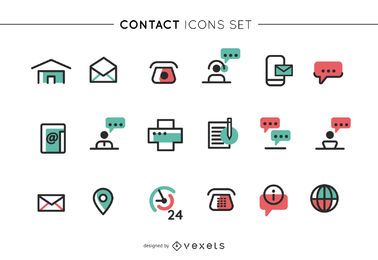 Free Contact Connect Icons Collection stock image to download Contact Connect Icons Collection FREE Stock Icon, contact, connection, talk picture