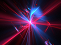 Free Dynamic red and blue light beams stock image to download Dynamic red and blue light beams FREE Stock Photo, light beams, red, blue picture