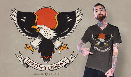 Eagle Tee Ink Print Design FREE Stock Psd, t-shirt, eagle, tattoo picture