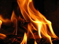 Flickering fire and burning paper texture FREE Stock Photo, fire,  flames,  heat picture