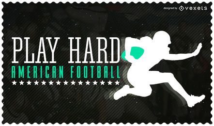 Free Football Player Silhouette Background stock image to download Football Player Silhouette Background FREE Stock Vector, football, sport, american-football picture