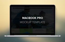 Free Macbook Pro Mockup Template stock image to download Macbook Pro Mockup Template FREE Stock Psd, mockup, technology, templates picture