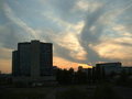 Offenbach Sunset Skyline KOSTENLOSES Stock-Photo-Bild, himmel, sunset, wolken
