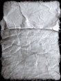 Vintage styled crumpled white paper with folds FREE Stock Photo, paper,  texture,  vintage picture