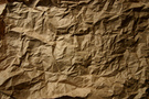 Crumpled brown paper texture for crafts FREE Stock Photo, paper,  texture,  crumple picture