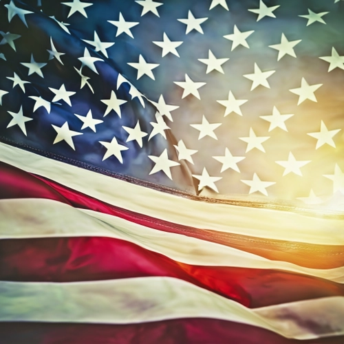 Patriotic American Flag FREE Stock Photo, American,  flag,  patriotism picture