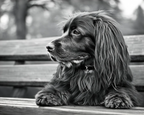Thoughtful Dog Portrait FREE Stock Photo, dog,  pet,  portrait picture