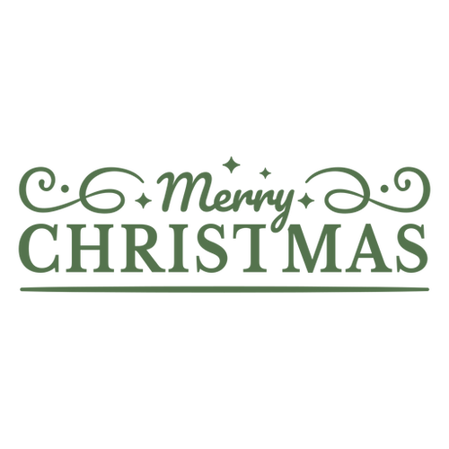 Cheerful Xmas Party Text PNG Design