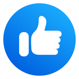 Free "Social Circle Like Hand" stock image to download "Social Circle Like Hand" FREE Stock Psd, like, icon, flat picture