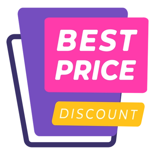 Vibrant Sale Tag Overlap PNG Art